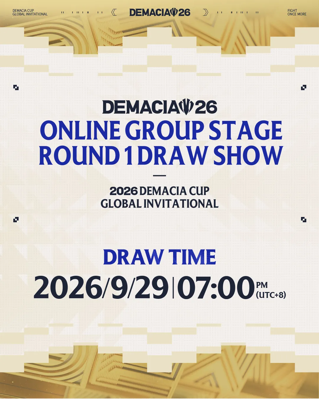 Sorteo de la Demacia Cup 2026